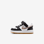 Black/White/Gum Medium Brown/White