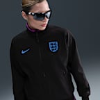 Segona equipació Strike Anglaterra Jaqueta de futbol Anthem Nike Dri-FIT - Dona