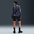 Nike Swift Women's Dri-FIT UV 1/2-Zip Printed Running Top