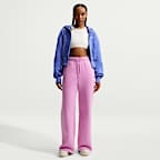 Nike Sportswear Phoenix Fleece Women's Loose Full-Zip Cropped Hoodie