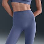 Nike One Seamless Front 女款高腰全長內搭褲