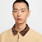 เสื้อแจ็คเก็ตผ้าทวิลแบบทอพรีเมียม Nike