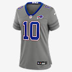Khalil Shakir Buffalo Bills Women's Nike NFL Game Jersey - Grey