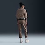 Pants de entrenamiento de tiro medio para mujer Nike Sportswear Phoenix Fleece