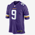 J.J. McCarthy Minnesota Vikings Men's Nike NFL Game Jersey - Court Purple