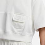 เสื้อแขนสั้นผ้าเฟรนช์เทรีผู้หญิง Nike Sportswear City Utility