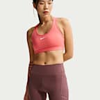 Nike Swift Women's High-Waisted 4" Tight Running Shorts with Pockets