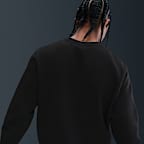 Nike Sportswear Club Men's Graphic Fleece Crew-Neck Sweatshirt