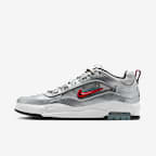 Metallic Silver/Metallic Silver/White/Varsity Red