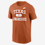 Texas Legacy Alma Mater Men's Nike College T-Shirt - Burnt Orange