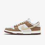 Nike Dunk Low Retro Premium-sko til mænd - Sail/Medium Curry/Fossil