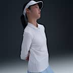 Polo de manga larga Dri-FIT para mujer Nike Victory