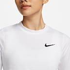 Nike Dri-FIT UV Victory Women's Long-Sleeve Printed Golf Top