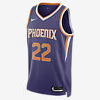 Jersey Nike Dri-FIT de la NBA Swingman para hombre Phoenix Suns Icon Edition 2022/23 - Orquídea nuevo