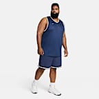 Shorts de básquetbol de tejido Woven UV Dri-FIT de 15 cm para hombre Nike DNA