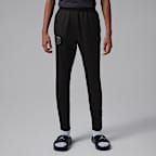 Paris Saint-Germain Strike (fjerdedrakt) Jordan Dri-FIT strikket fotballbukse til store barn