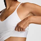 Camiseta de tirantes con bra deportivo con almohadillas de baja sujeción para mujer Nike Indy