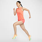 ナイキ ワン ウィメンズ Dri-FIT ミッドライズ ランニングショートパンツ (インナー付き)