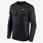 Washington Commanders Alt Legend Small Logo Men's Nike Dri-FIT NFL Long-Sleeve T-Shirt - Black