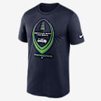 Seattle Seahawks Legend Icon Men's Nike Dri-FIT NFL T-Shirt - Navy