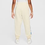 Løstsiddende Nike Sportswear Club Fleece-bukser til piger