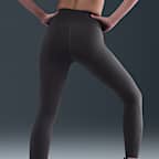 Nike Universa Women's High-Waisted Full-Length Leggings with No Front Seam