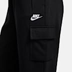 Nike Sportswear Club Fleece Women's Mid-Rise Oversized Cargo Tracksuit Bottoms