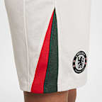 Chelsea F.C. 2025/26 Stadium Away Older Kids' Nike Dri-FIT Football Replica Shorts