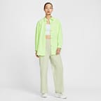 ナイキ 24.7 PerfectStretch ウィメンズ Dri-FIT オーバーサイズド ロングスリーブ シャツ