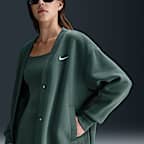 Cardigan oversized largo para mujer Nike Sportswear Phoenix Fleece