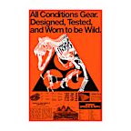 Nike ACG “Fossil” Poster 22" x 34" - Multi-Color