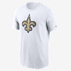New Orleans Saints Logo Essential Men's Nike NFL T-Shirt - White