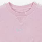 Nike Essentials Baby Jacquard Towel Terry Romper