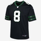 Aaron Rodgers New York Jets Big Kids' Nike NFL Game Jersey - Black