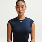 Playera de manga tipo casquillo para mujer Nike Swim Effortless Essential