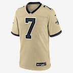 Taysom Hill New Orleans Saints Men's Nike NFL Game Jersey - Gold