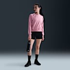 ナイキ Dri-FIT ワン ウィメンズ クルーネック フレンチ テリー スウェットシャツ