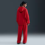 Damska dzianinowa bluza z kapturem i zamkiem na całej długości Nike Sportswear