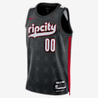 Jersey Nike Dri-FIT de la NBA Swingman para hombre Scoot Henderson Portland Trail Blazers 2024/25 City Edition - Negro