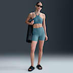 Nike Zenvy Women's Gentle-Support High-Waisted 5" Biker Shorts