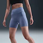 Nike Universa Women's High-Waisted 12.5cm (approx.) Biker Shorts with No Front Seam