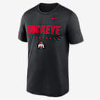Ohio State Courtside Basketball Legend Men's Nike Dri-FIT College T-Shirt - Black