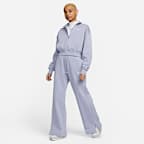 Nike Sportswear Phoenix Fleece Women's High-Waisted Wide-Leg Sweatpants