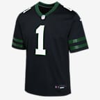 Sauce Gardner New York Jets Big Kids' Nike NFL Game Jersey - Black