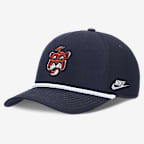 Auburn Legacy Basketball Rope Rise Men's Nike College Adjustable Hat - Navy