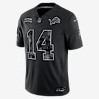 Amon-Ra St. Brown Detroit Lions Salute to Service Men's Nike Dri-FIT NFL Limited Jersey - Black