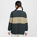 Nike Sportswear Women's Long-Sleeve Graphic Polo Top