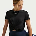 Top a manica corta Dri-FIT Nike One Classic Twist – Donna