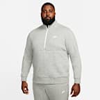 Nike Sportswear Club Men's Brushed-Back 1/2-Zip Pullover