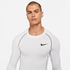 Playera de manga larga con corte ajustado para hombre Nike Pro Dri-FIT